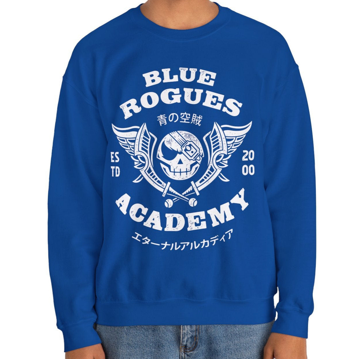 Blue Rogues Air Pirates Unisex Crewneck Sweatshirt