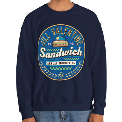 Jill Valentine Sandwich Unisex Crewneck Sweatshirt