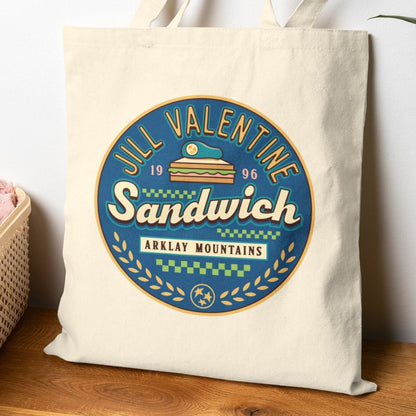 Jill Valentine Sandwich Canvas Tote Bag