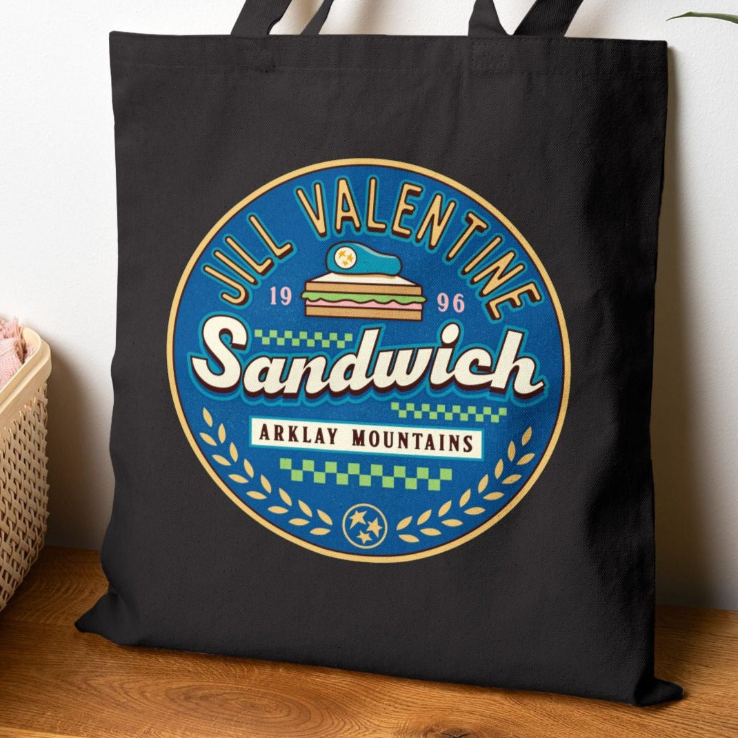 Jill Valentine Sandwich Canvas Tote Bag