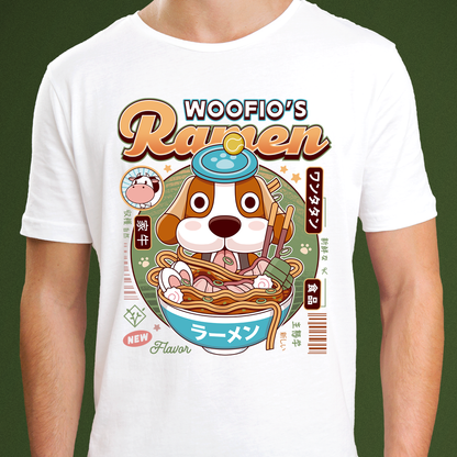 Woofio Vintage Ramen Unisex T-Shirt