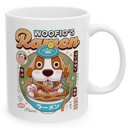 Woofio Vintage Ramen Ceramic Mug