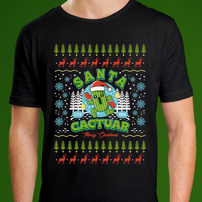 Santa Cactuar Christmas Unisex T-Shirt