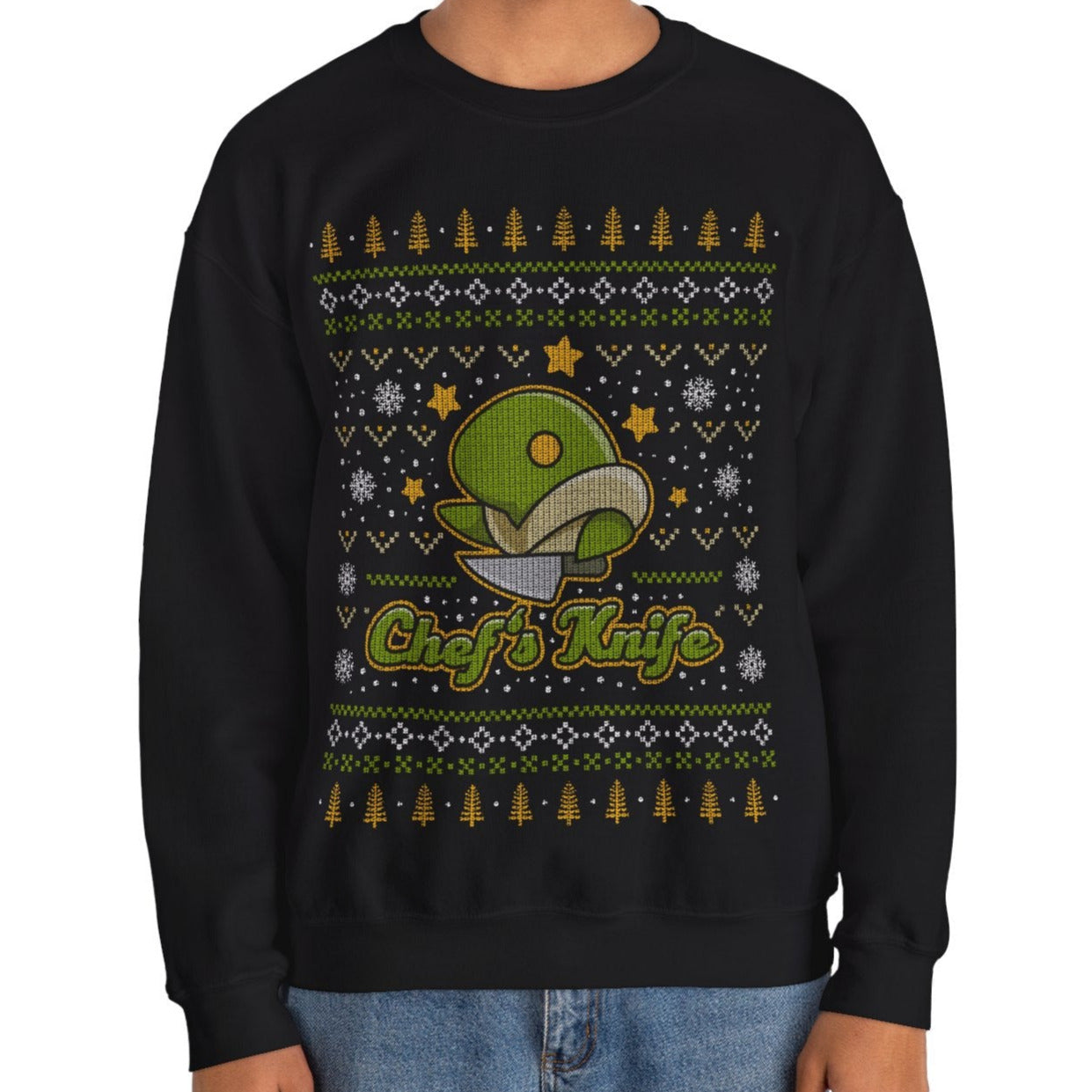 Little Tonberry Ugly Sweater Unisex Crewneck Sweatshirt