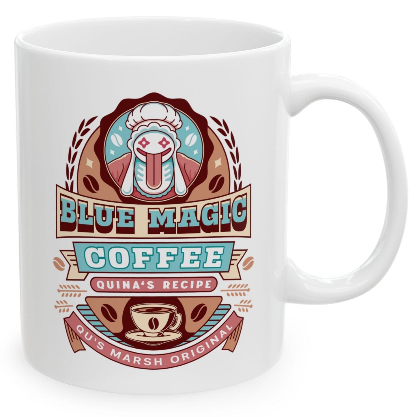 Quina Quen Coffee Vintage Ceramic Mug