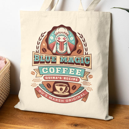 Quina Quen Coffee Vintage Canvas Tote Bag