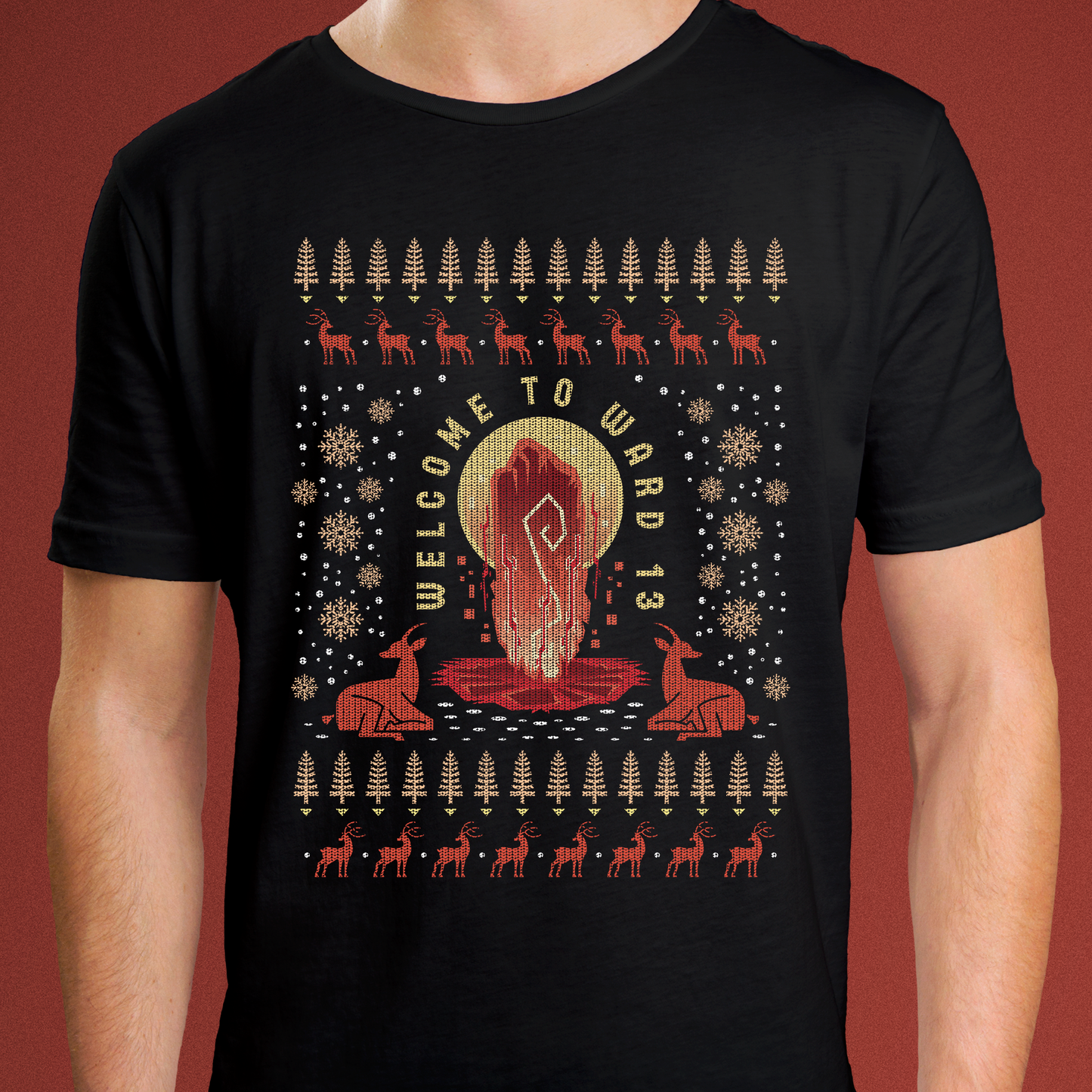 Welcome To Ward 13 Ugly Sweater Unisex T-Shirt