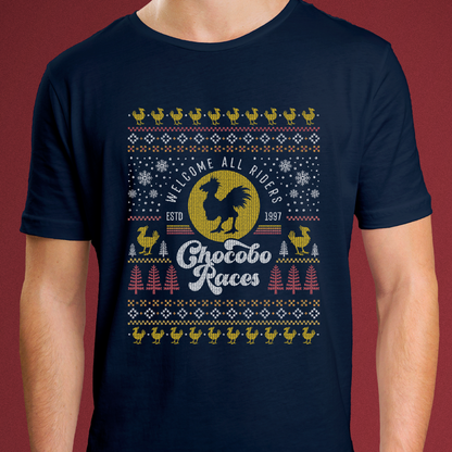 Chocobo Races Ugly Sweater Unisex T-Shirt