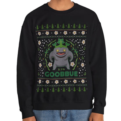 Goobbue Ugly Sweater Unisex Crewneck Sweatshirt