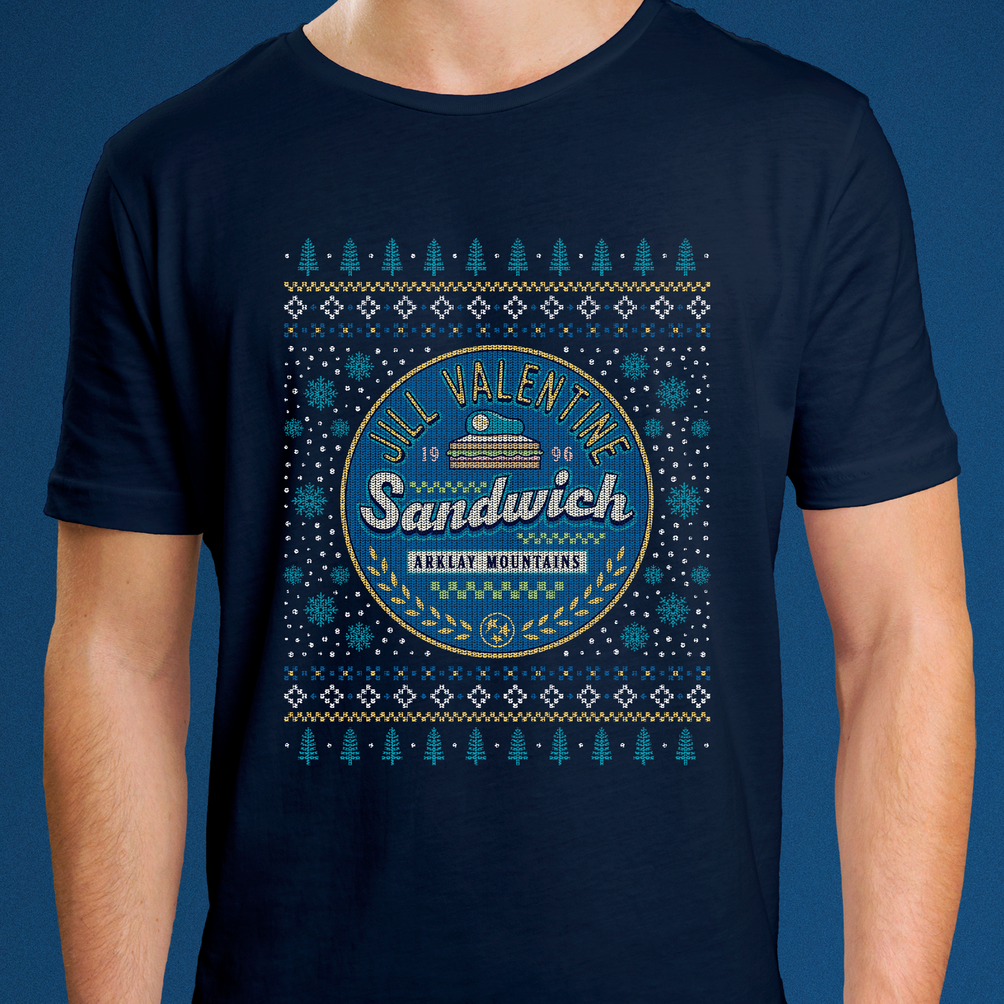 Jill Valentine Sandwich Christmas Unisex T-Shirt