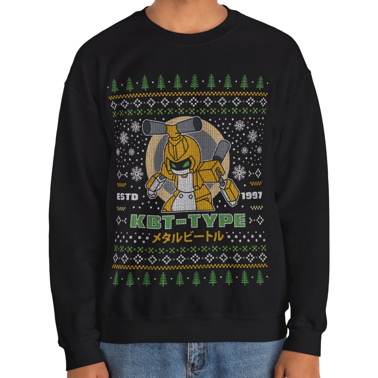 Kbt Type Ugly Sweater Unisex Crewneck Sweatshirt
