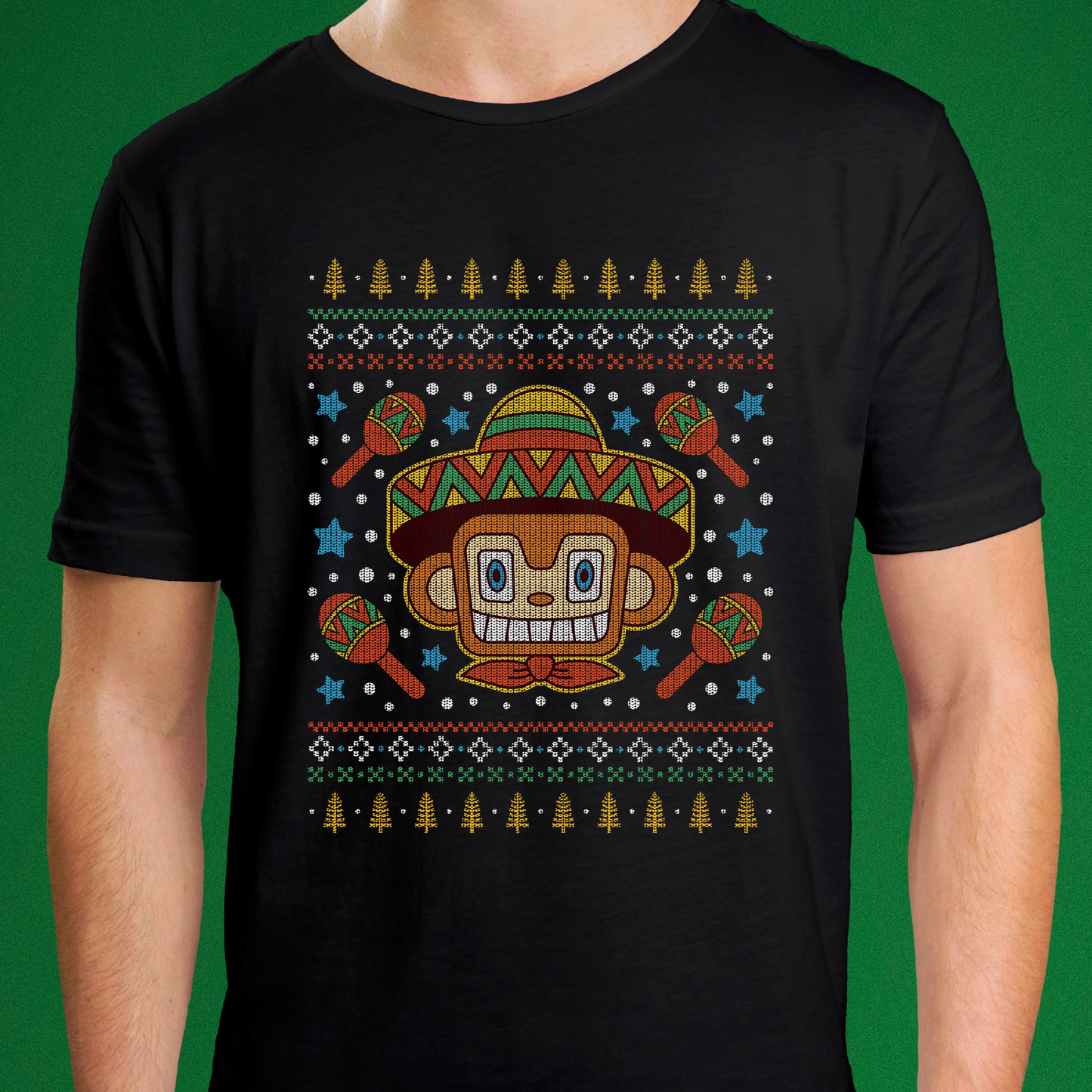 Samba Gaming Ugly Sweater Unisex T-Shirt