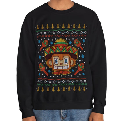Samba Gaming Ugly Sweater Unisex Crewneck Sweatshirt