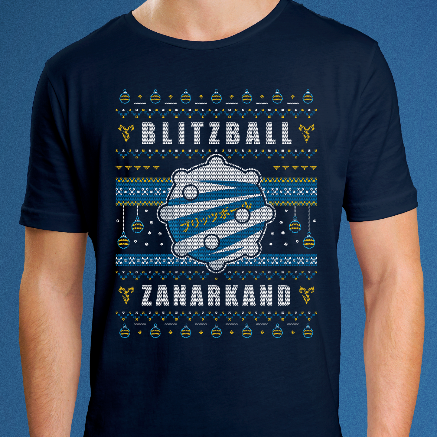 Blitzball Zanarkand Ugly Sweater Unisex T-Shirt