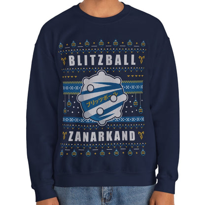 Blitzball Zanarkand Ugly Sweater Unisex Crewneck Sweatshirt