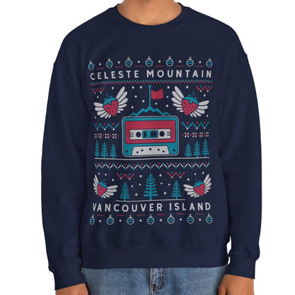 Celeste Mountain Ugly Sweater Unisex Crewneck Sweatshirt