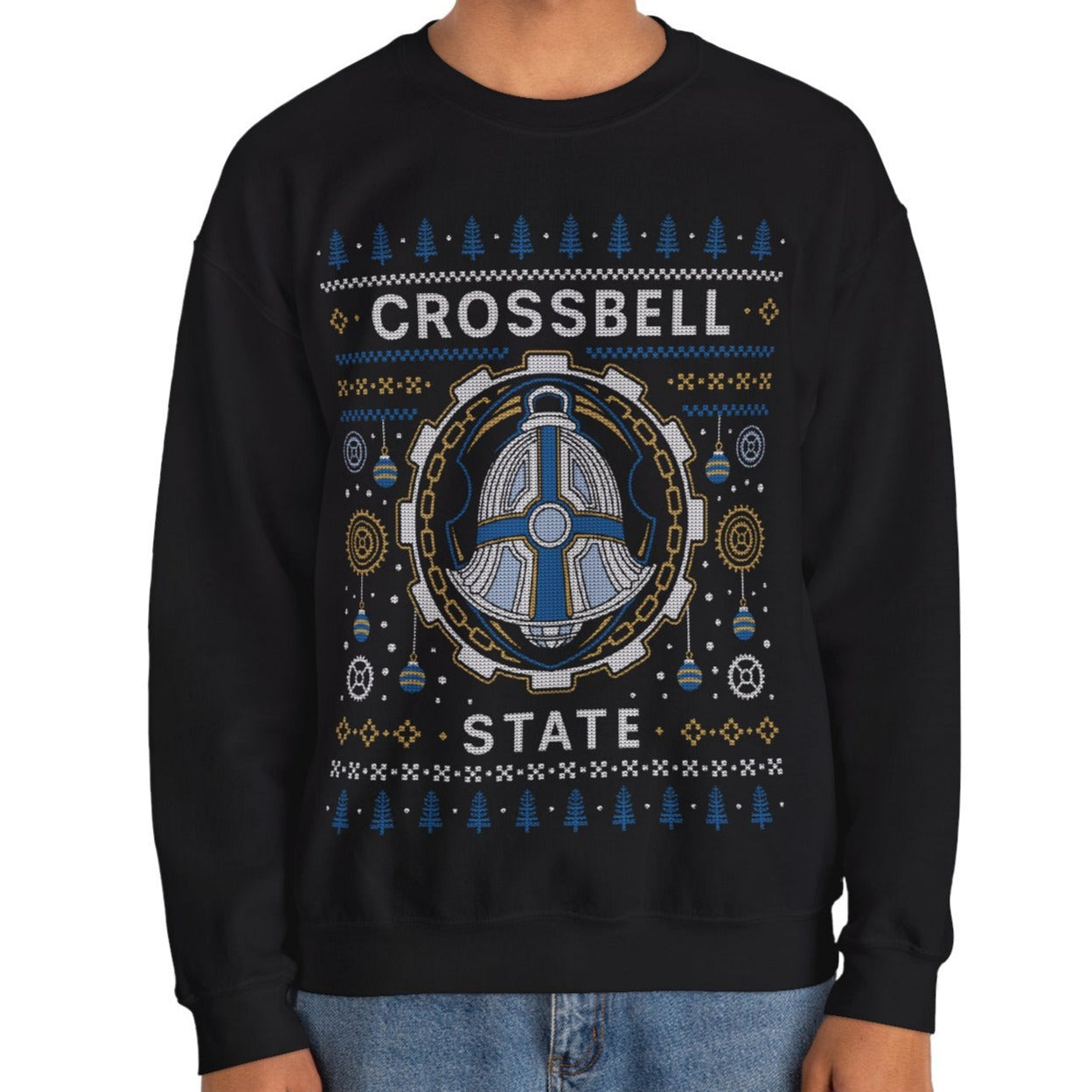Crossbell State Ugly Sweater Unisex Crewneck Sweatshirt