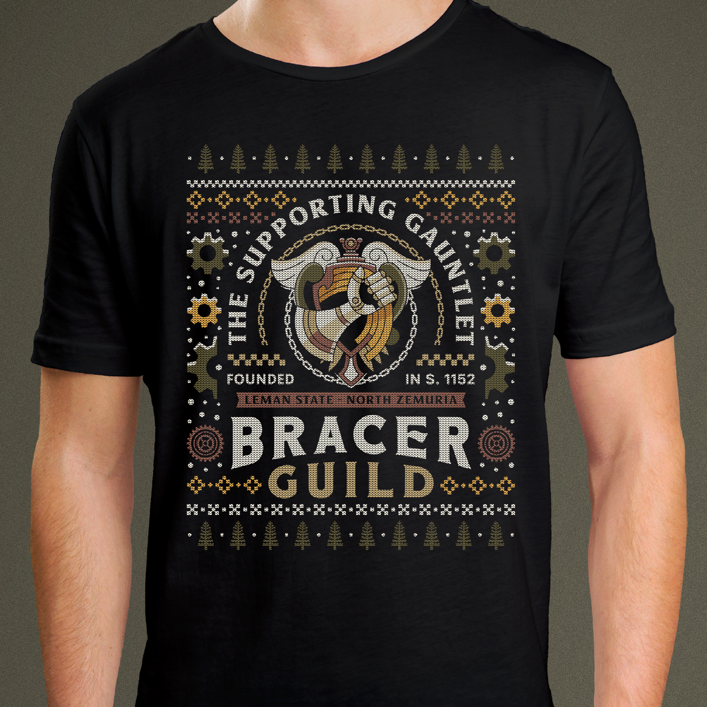 Bracer Guild Ugly Sweater Unisex T-Shirt