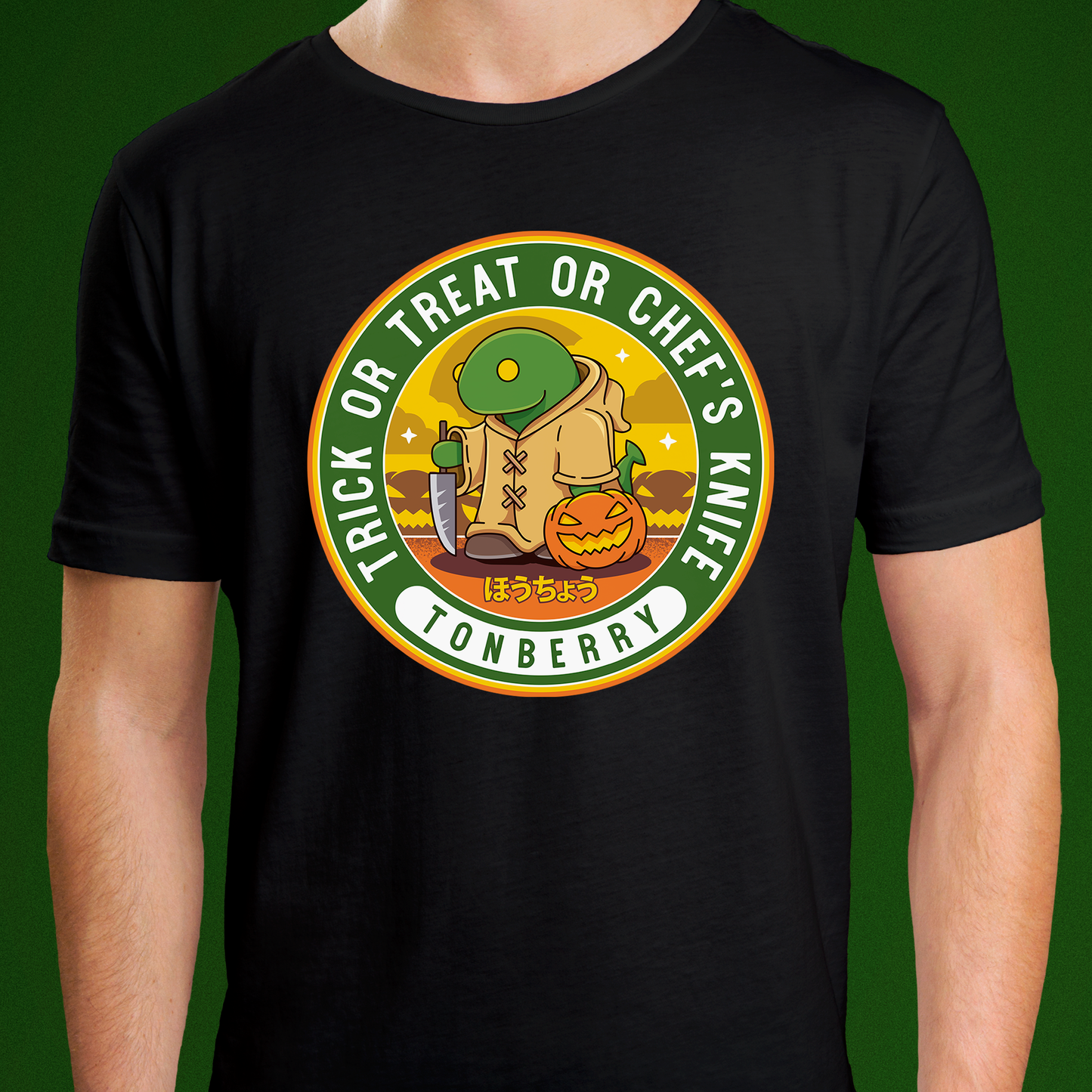 Tonberry Halloween Emblem Unisex T-Shirt