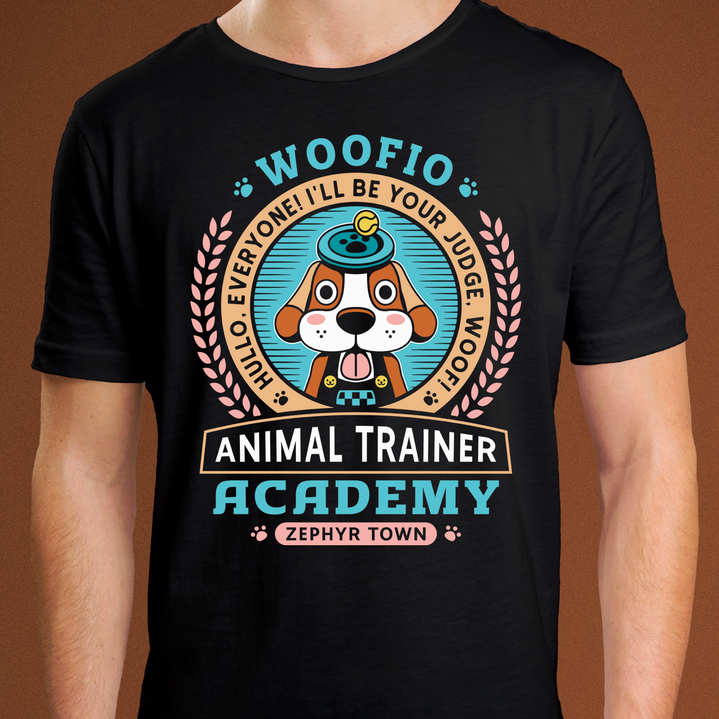 Woofio Zephyr Town Academy Unisex T-Shirt