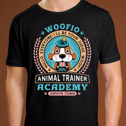 Woofio Zephyr Town Academy Unisex T-Shirt