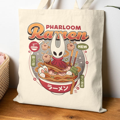 Pharloom Ramen Vintage Canvas Tote Bag