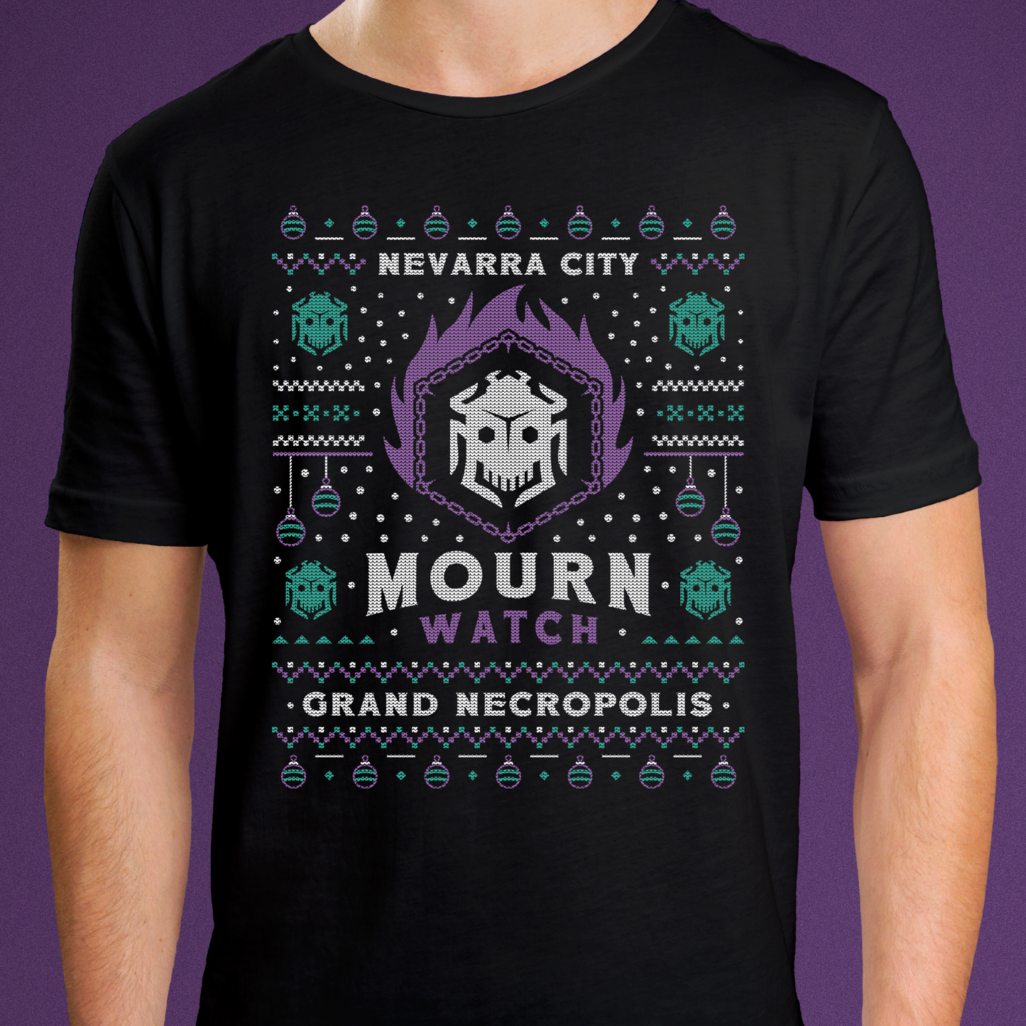 Mourn Watch Ugly Sweater Unisex T-Shirt