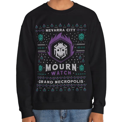 Mourn Watch Ugly Sweater Unisex Crewneck Sweatshirt