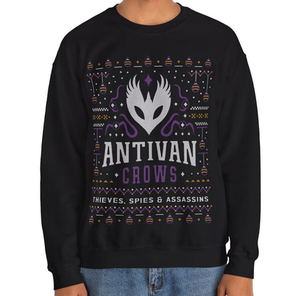 Antivan Crows Ugly Sweater Unisex Crewneck Sweatshirt