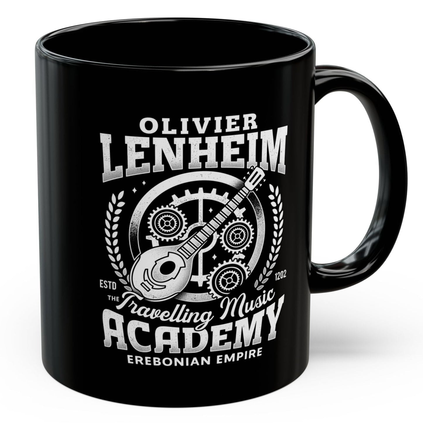Olivier Lenheim Academy Black Mug