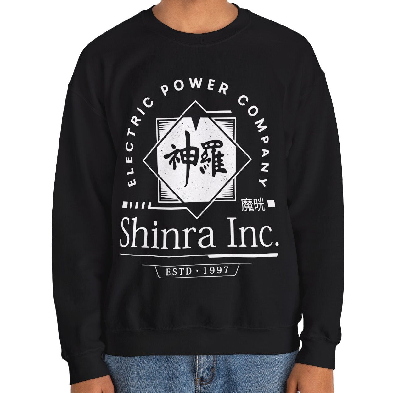 Shinra Inc Crest Unisex Crewneck Sweatshirt