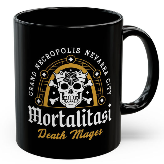 Mortalitasi Mages Emblem Black Mug