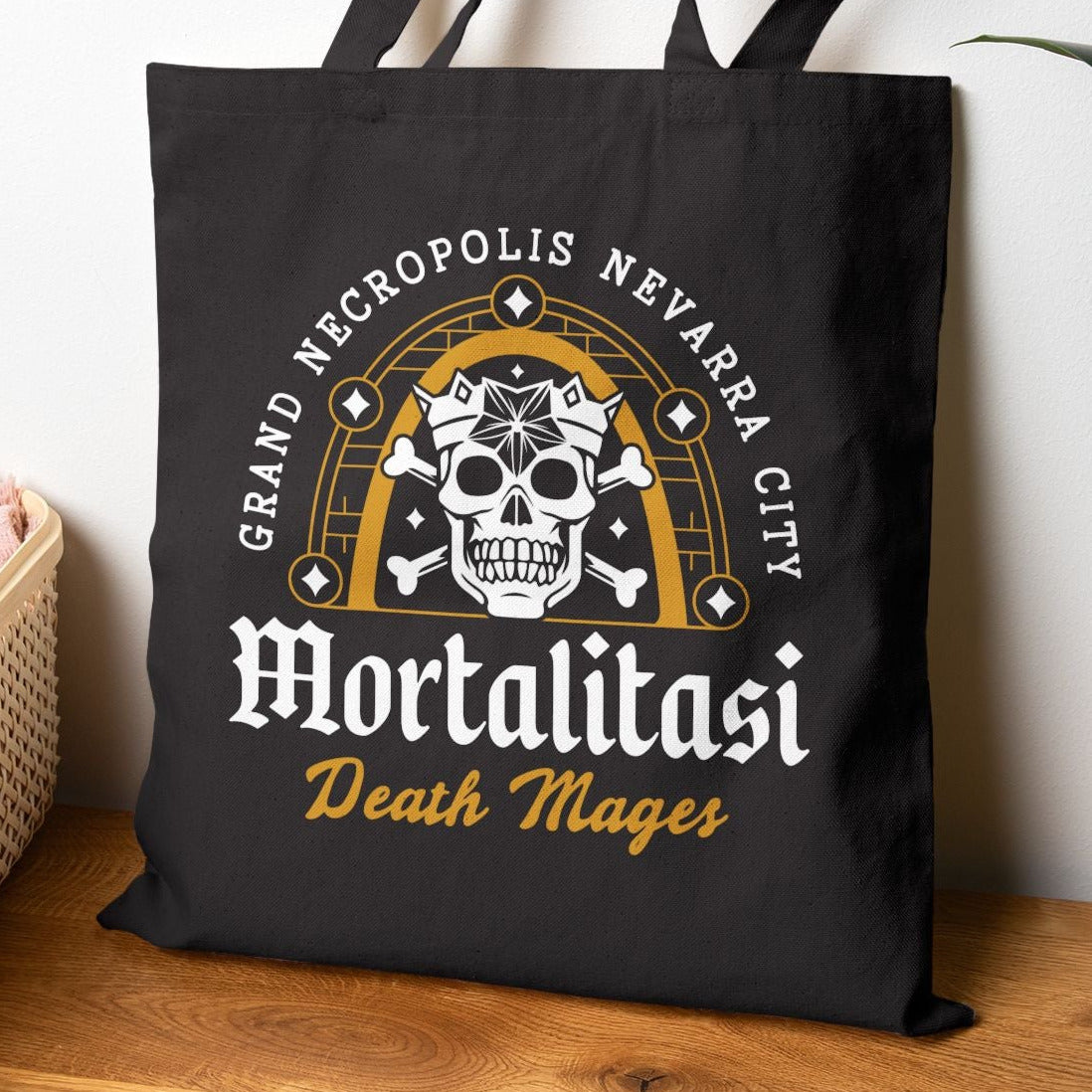 Mortalitasi Mages Emblem Tote Bag