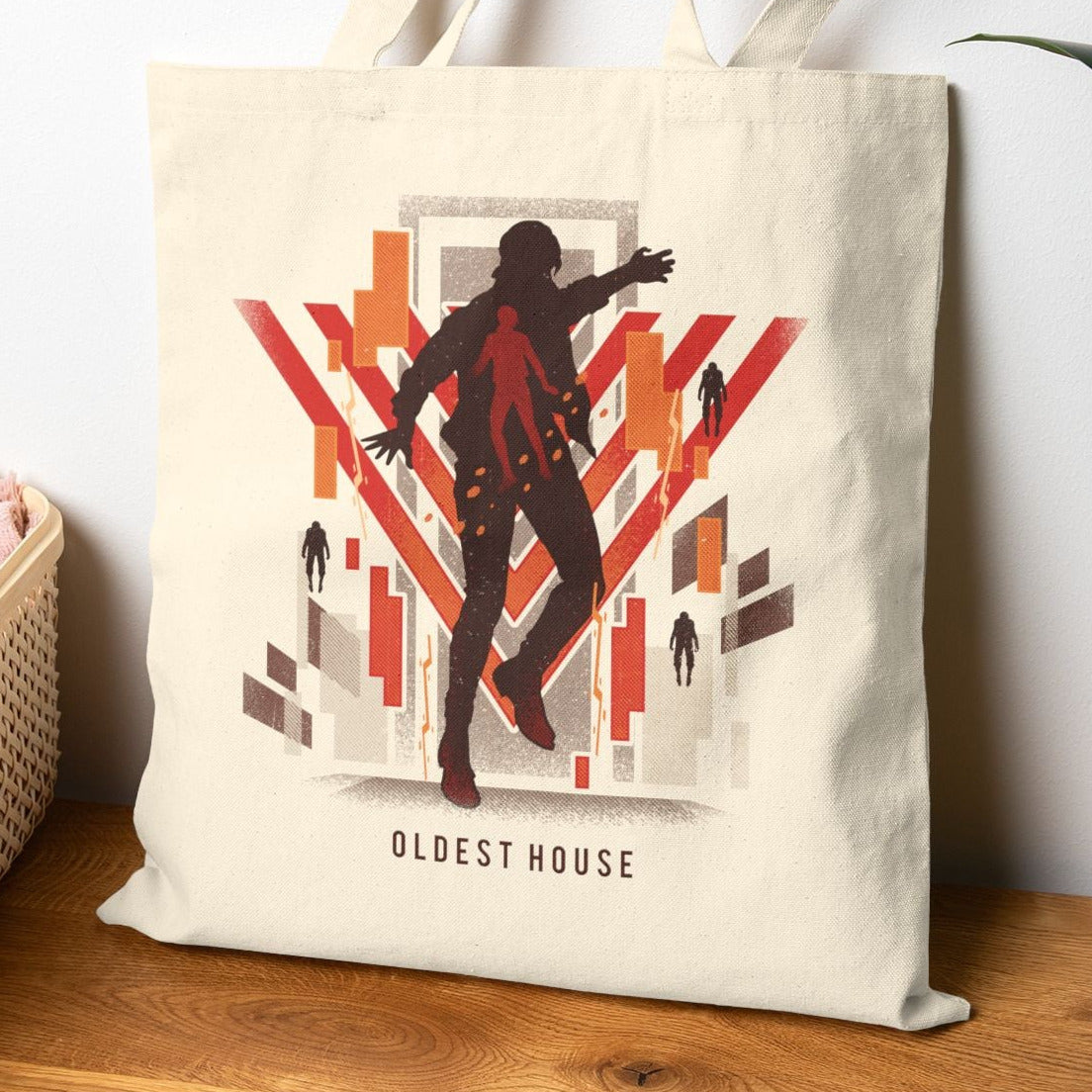 Paranatural Oldest House Building Tote Bag