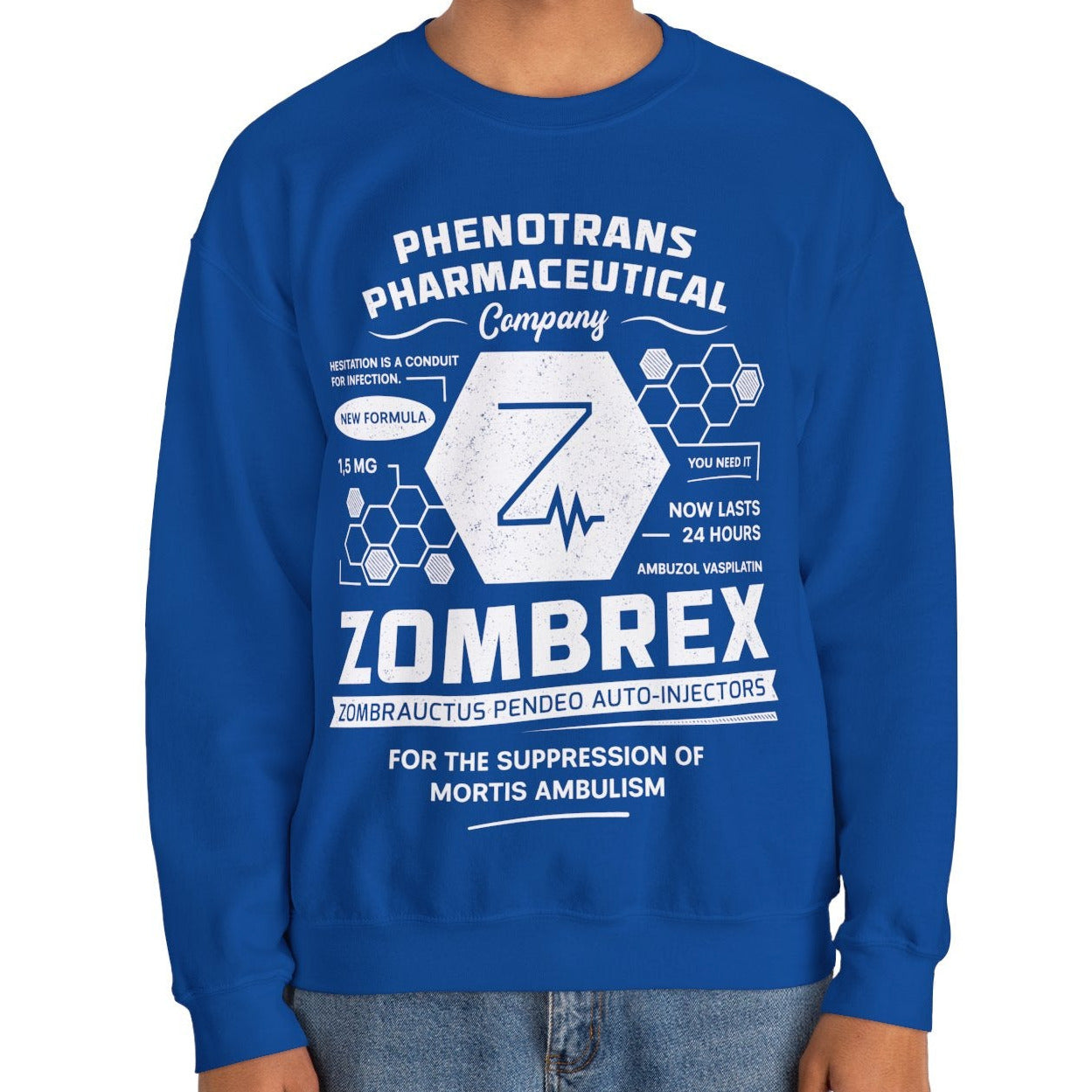 Zombrex Emblem Crewneck Sweatshirt