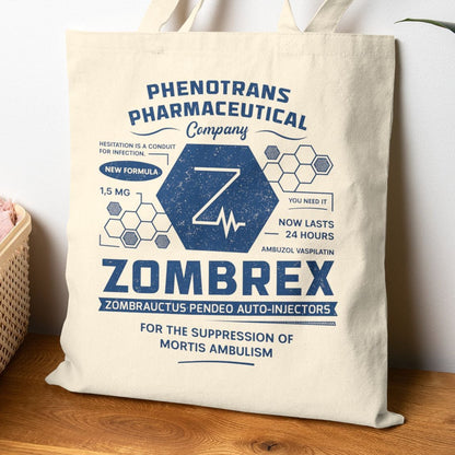 Zombrex Emblem Tote Bag