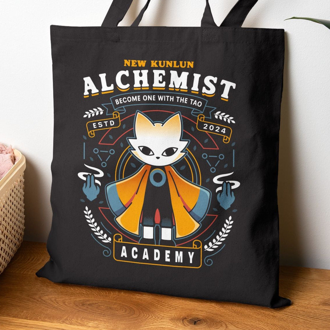 Alchemist Warrior Academy Tote Bag