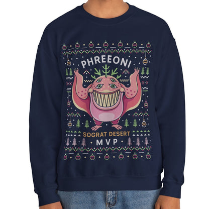 Phreeoni Ugly Sweater Crewneck Sweatshirt