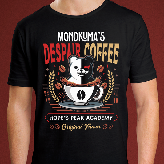 Hopes Peak Academy Coffee Crest Unisex T-Shirt