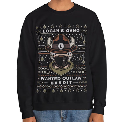 Eufaula Desert Bandit Ugly Sweater Crewneck Sweatshirt