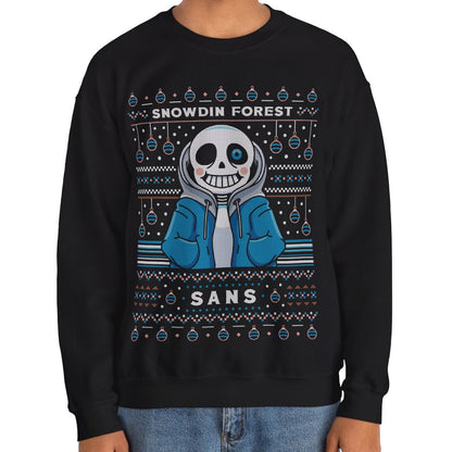 Snowdin Forest Ugly Sweater Crewneck Sweatshirt