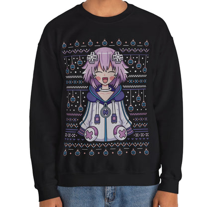 Planeptune Ugly Sweater Crewneck Sweatshirt