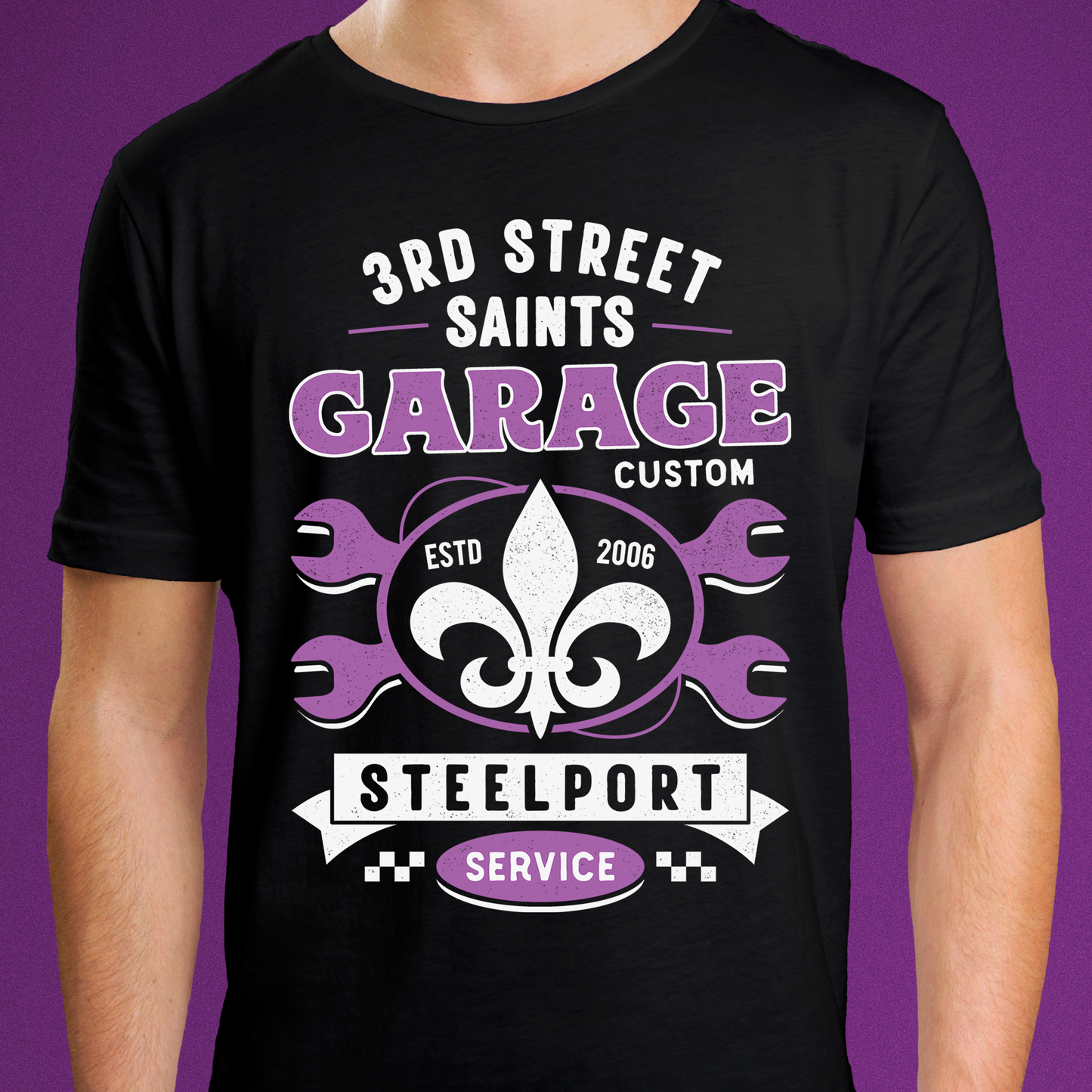Third Street Saints Garage Unisex T-Shirt
