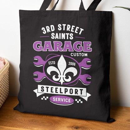 Third Street Saints Garage Tote Bag