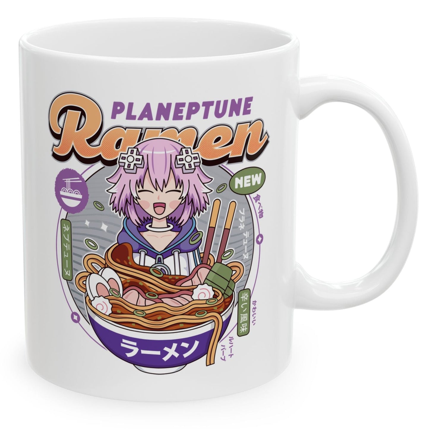 Planeptune Ramen Ceramic Mug