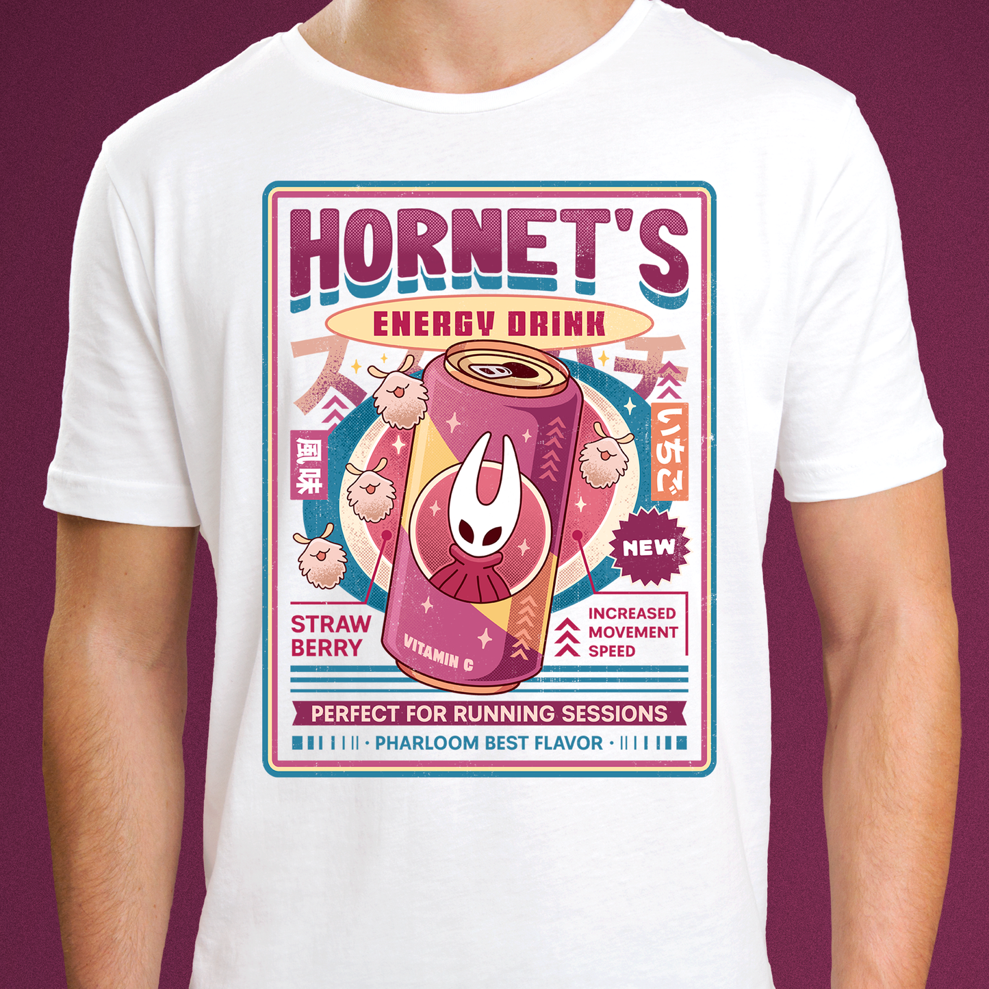 Pharloom Energy Drink Vintage Unisex T-Shirt