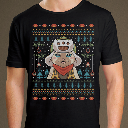 Felyne Palico Ugly Sweater Unisex T-Shirt