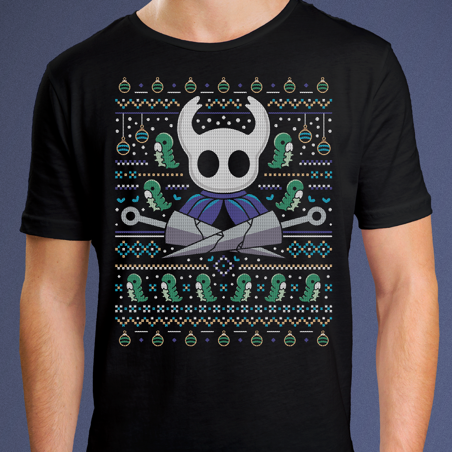 Hallownest Grubs Ugly Sweater Unisex T-Shirt