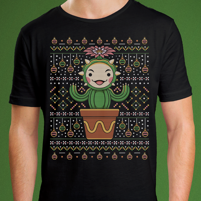 Lil Cactus Ugly Sweater Unisex T-Shirt