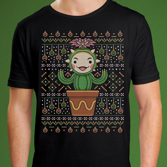 Lil Cactus Ugly Sweater Unisex T-Shirt